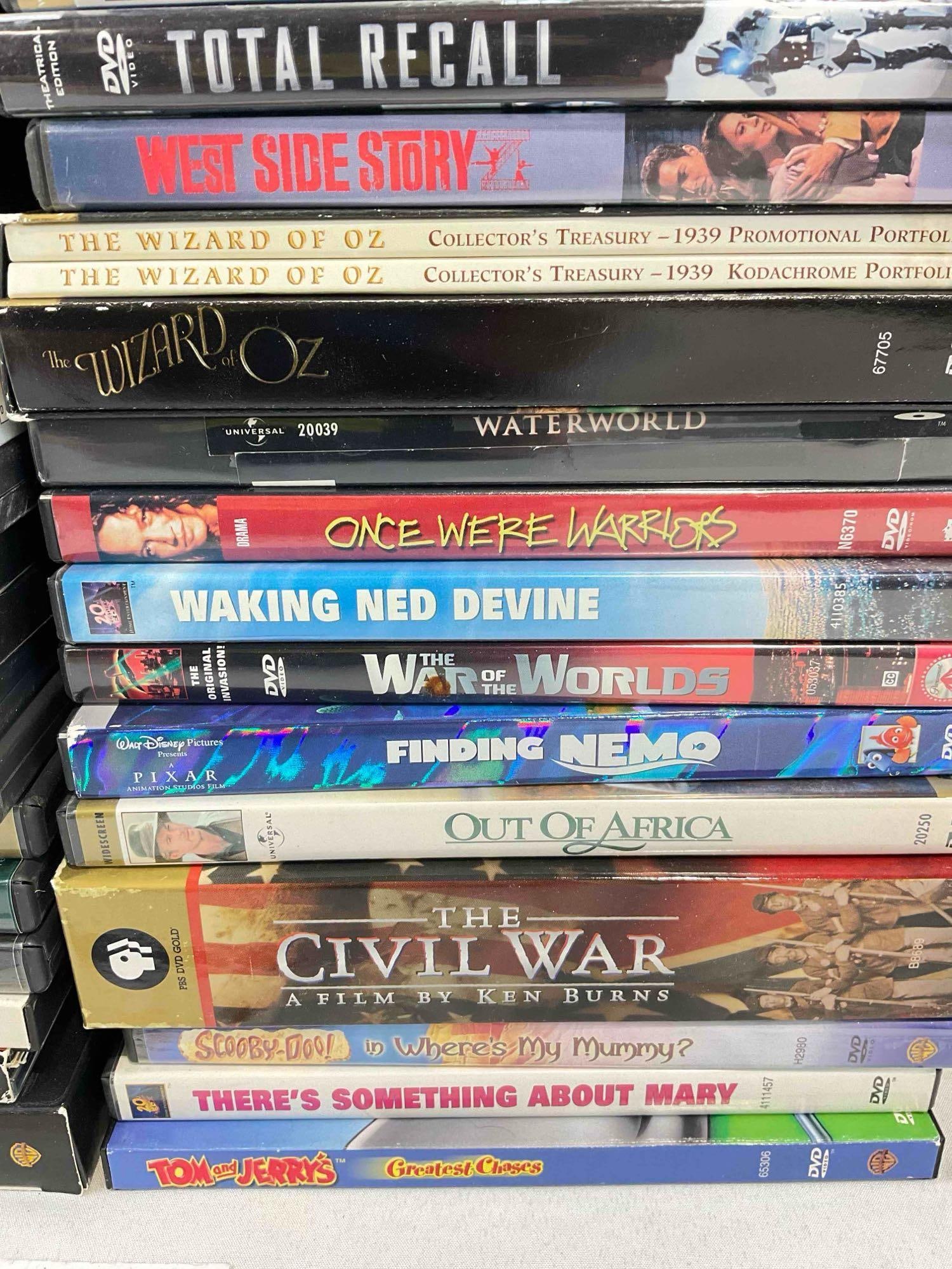 50 pcs DVD Movie & TV Show Collection, incl. Fringe, Finding Nemo, The Terminator & More! - 5