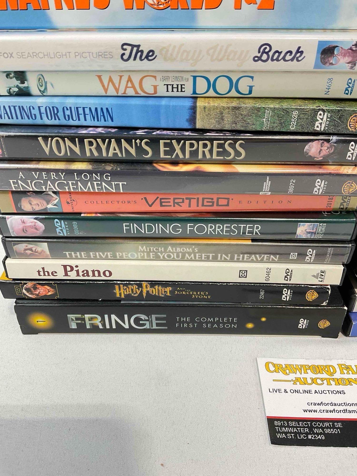 50 pcs DVD Movie & TV Show Collection, incl. Fringe, Finding Nemo, The Terminator & More! - 7