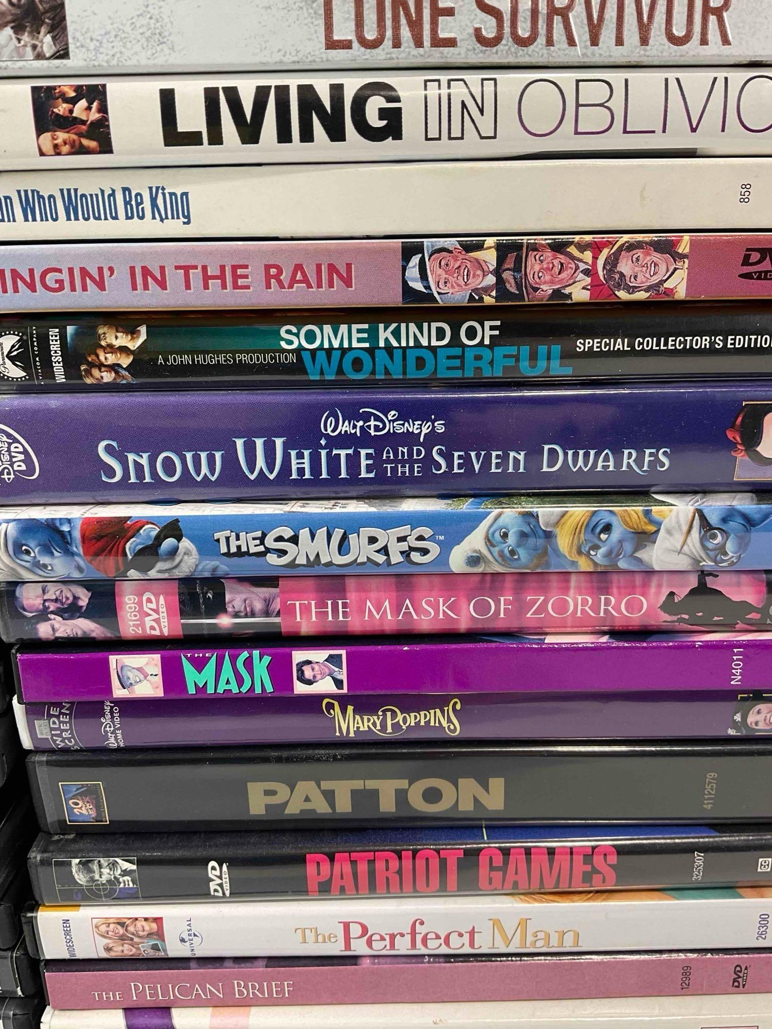 50 pcs DVD Movie & TV Show Collection, incl. Snow White, The Silence of the Lambs & More! - 4