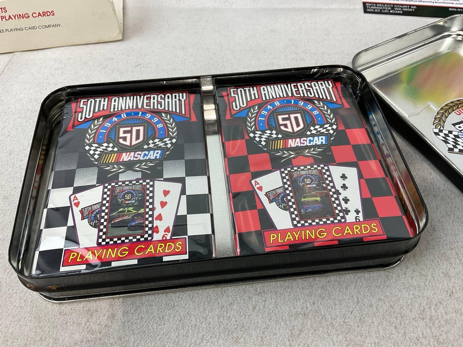 Dale DVD set, Kelloggs Racing Terry Labonte #5 1:32 Scale Diecast Car, 50th Anni. Nascar Cards, &... - 4