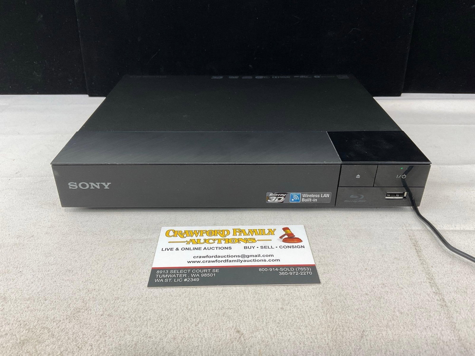 Sony Blu-Ray Disc/DVD Player BDP-S5500, tested & working