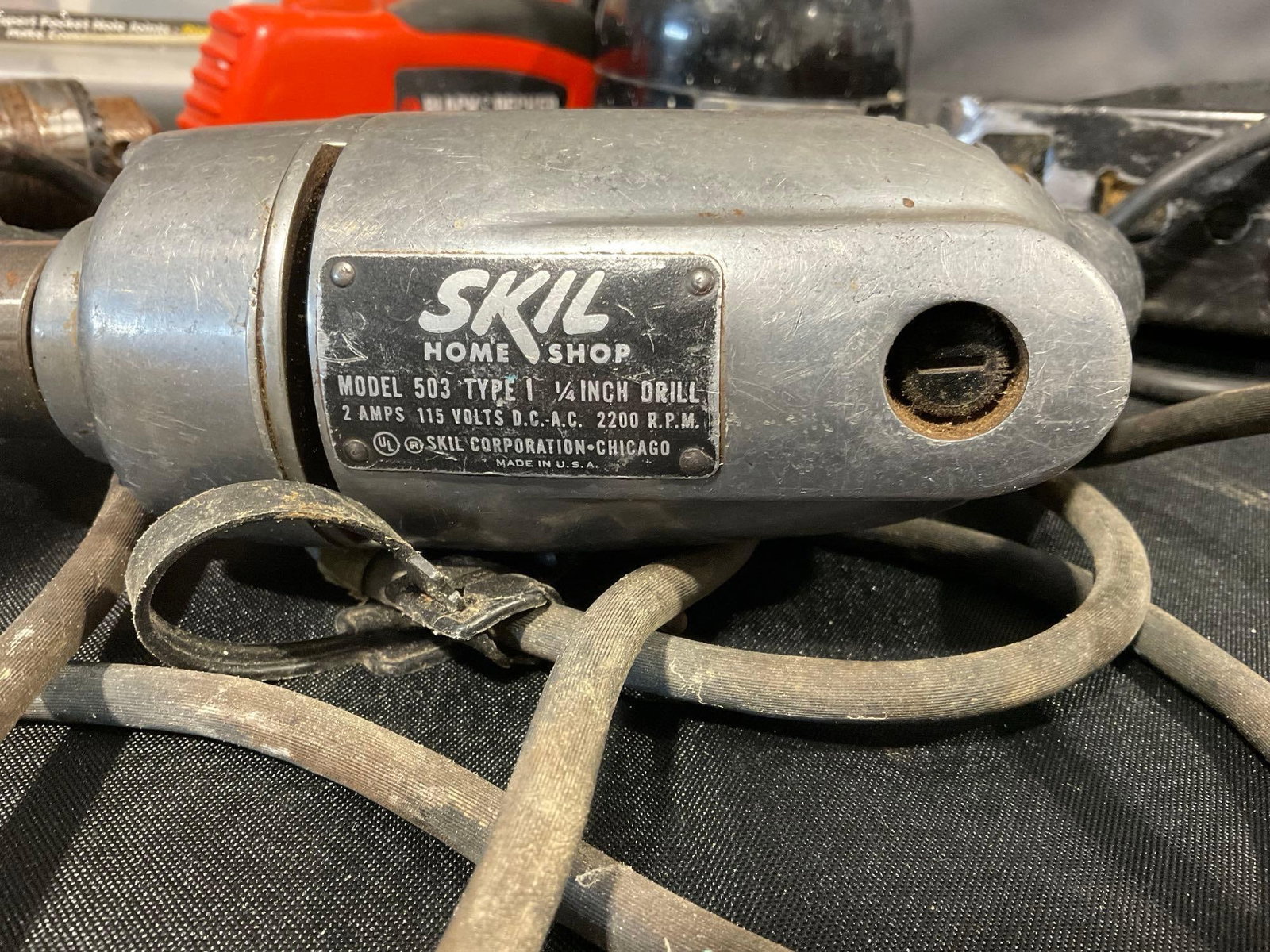 Variety of Tools, Skil Model 503, Black & Decker no. 7254, Rockwell 330A Sander, & more - 2