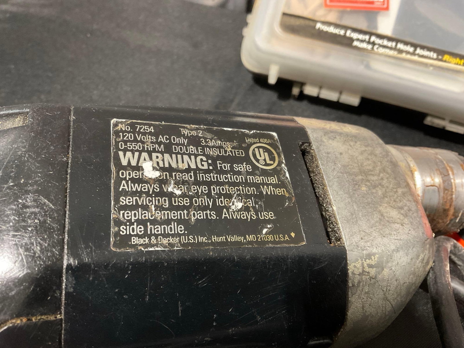 Variety of Tools, Skil Model 503, Black & Decker no. 7254, Rockwell 330A Sander, & more - 4
