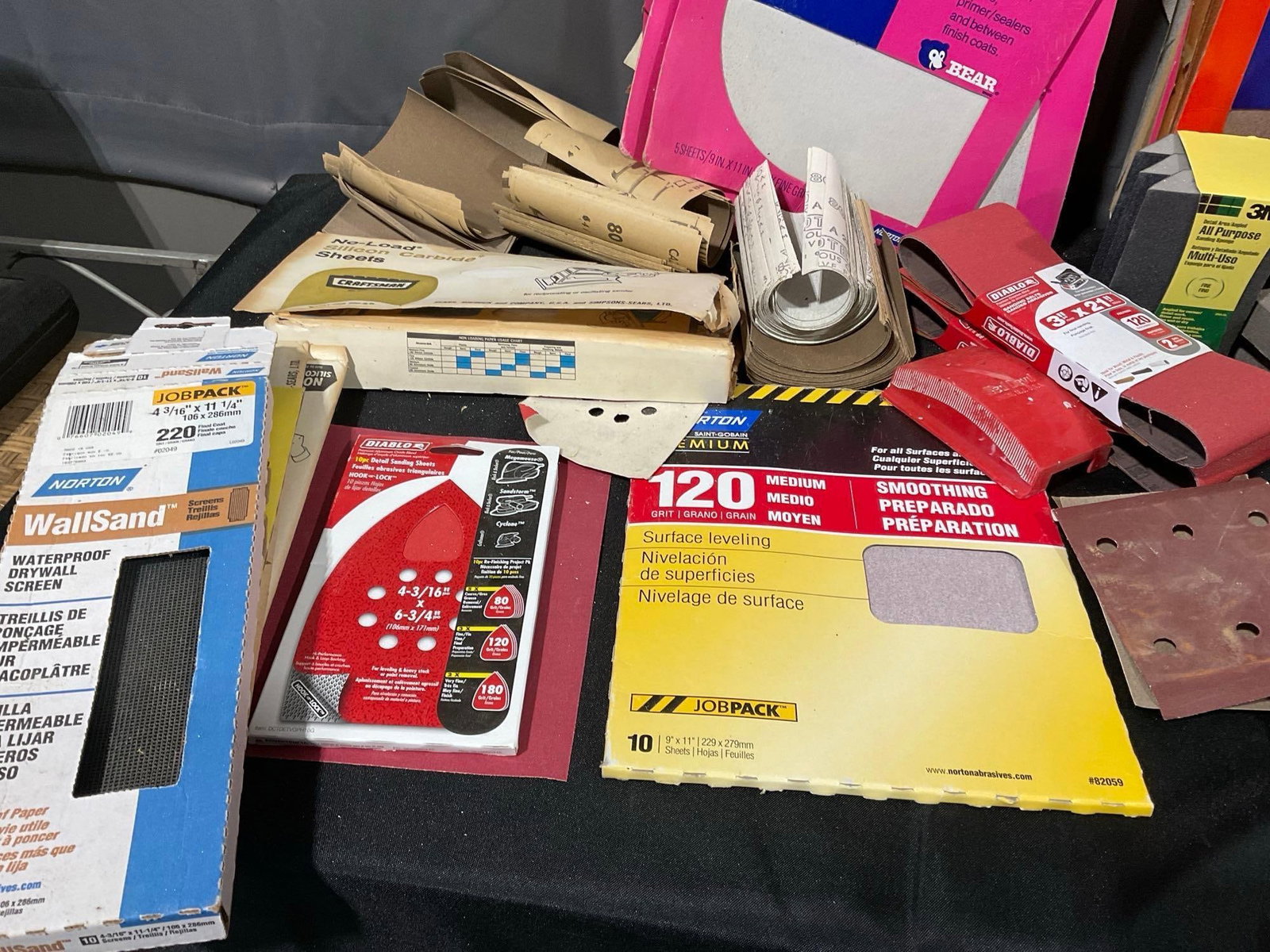 Large Selection of Sandpaper, Foam Blocks, Small & Large form factor sheets - 2