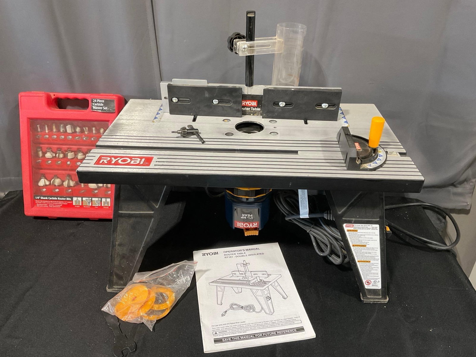 Ryobi Router Table RT101, 1 1/2 HP router, tested & working