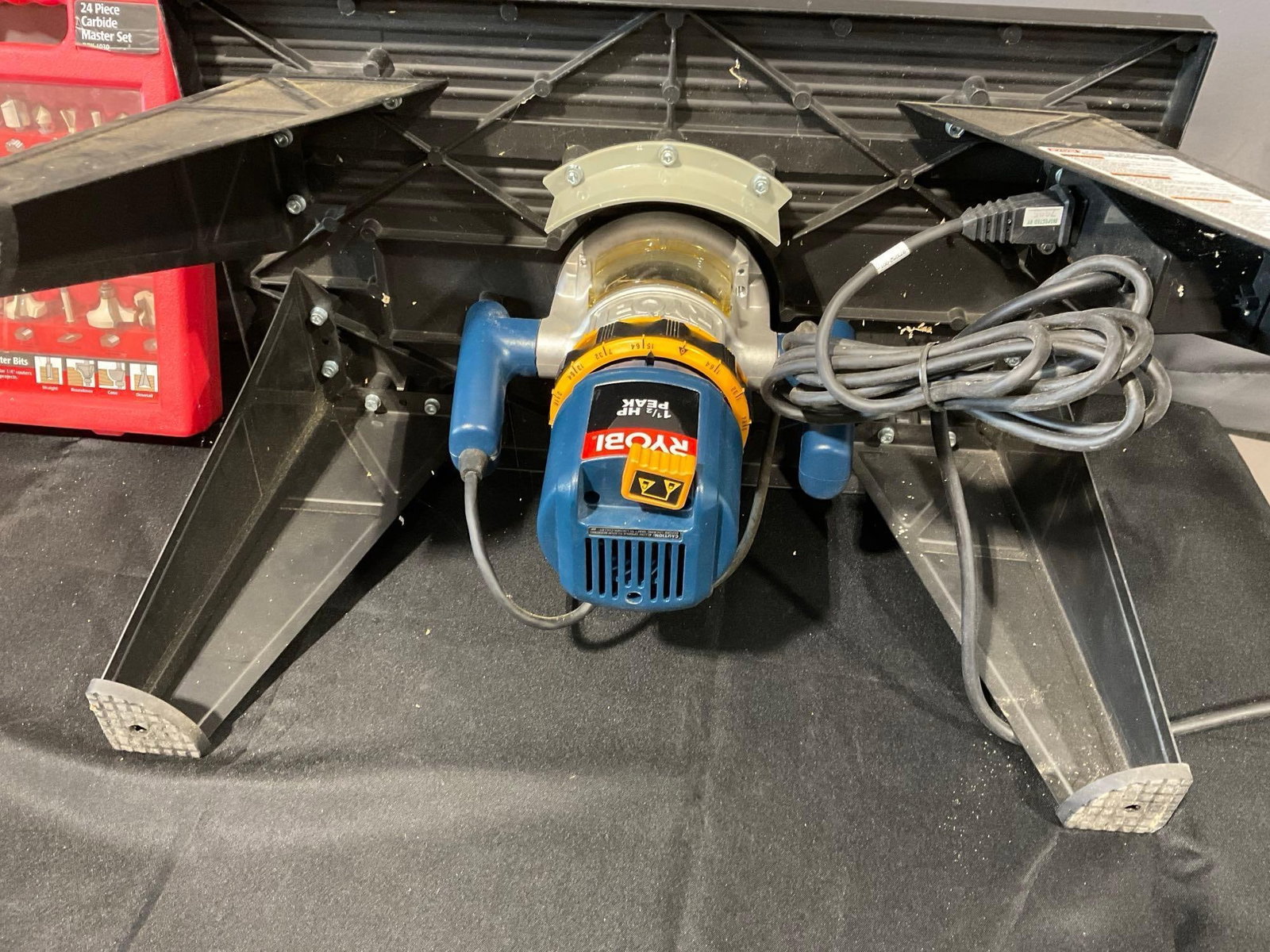 Ryobi Router Table RT101, 1 1/2 HP router, tested & working - 6