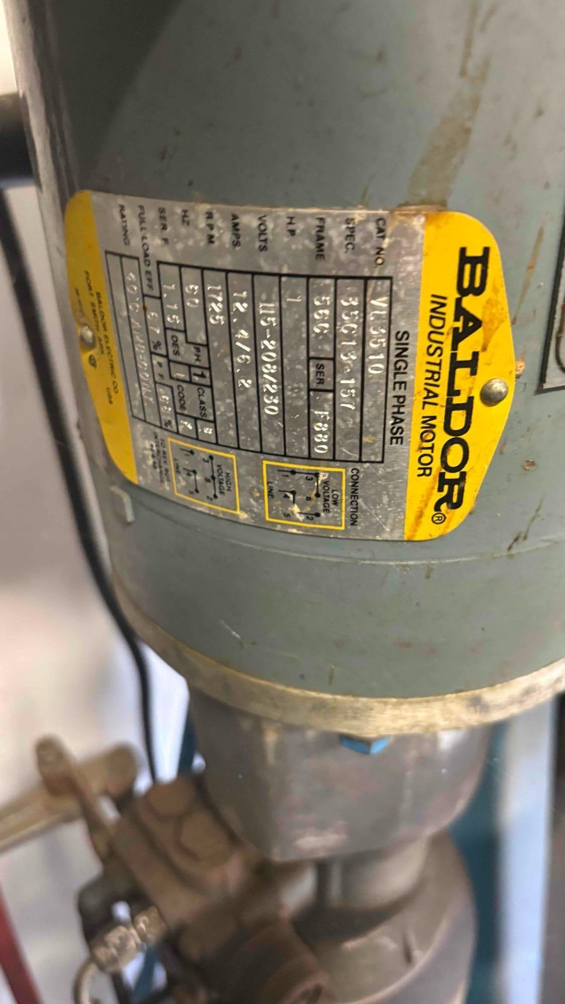 Large industrial Morse Hydra-Barrel Lift Karrier Model 400-A60PL Serial # 1180 Full capacity 800LBS - 2