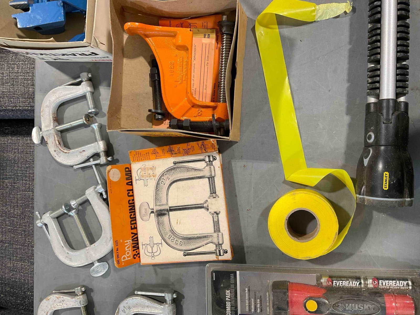 17 pcs Hand Tools & Supplies, incl. PRAKTIKUS Model 66 Clamping Device, Pony Clamps & More! - 3