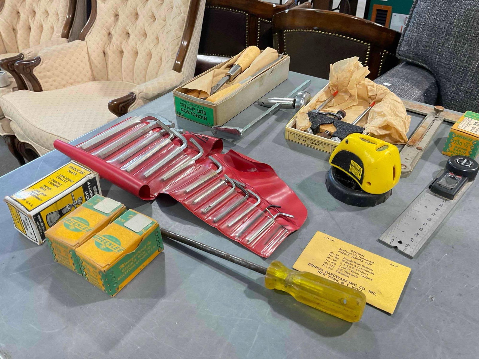 13 pcs Hand Tools & Supplies, incl. Snap On Wrenches, Nicholson Bent Rifflers & Much More! - 2
