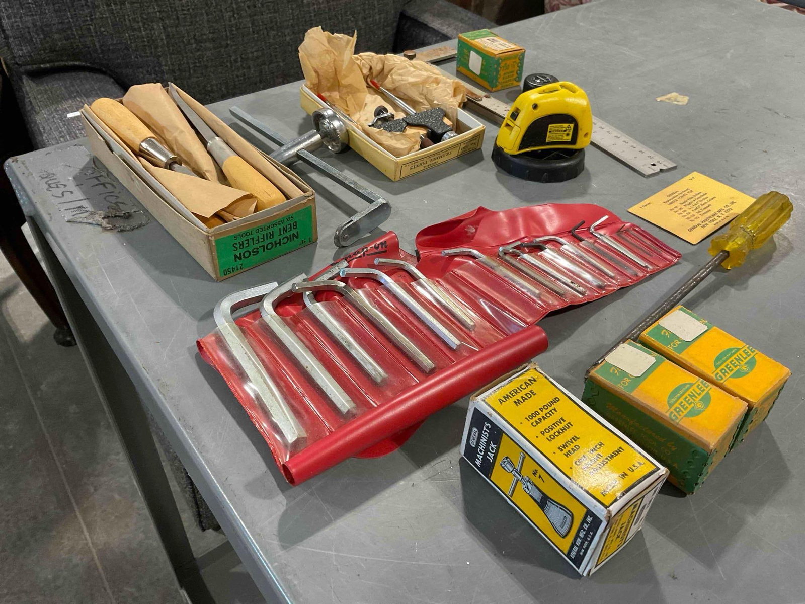 13 pcs Hand Tools & Supplies, incl. Snap On Wrenches, Nicholson Bent Rifflers & Much More! - 3