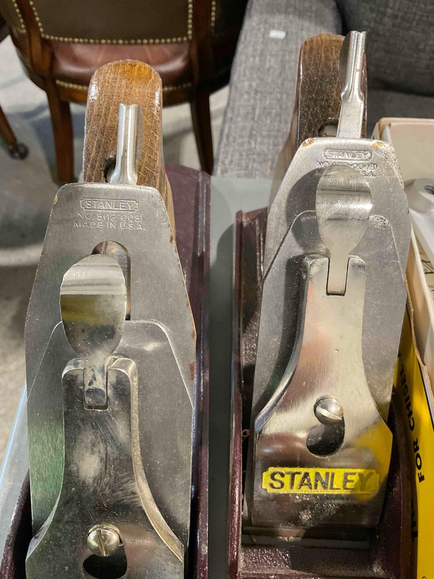 13 pcs Hand Tools & Supplies, incl. Stanley Block Planes, General Bench Block & More! See pics. - 4