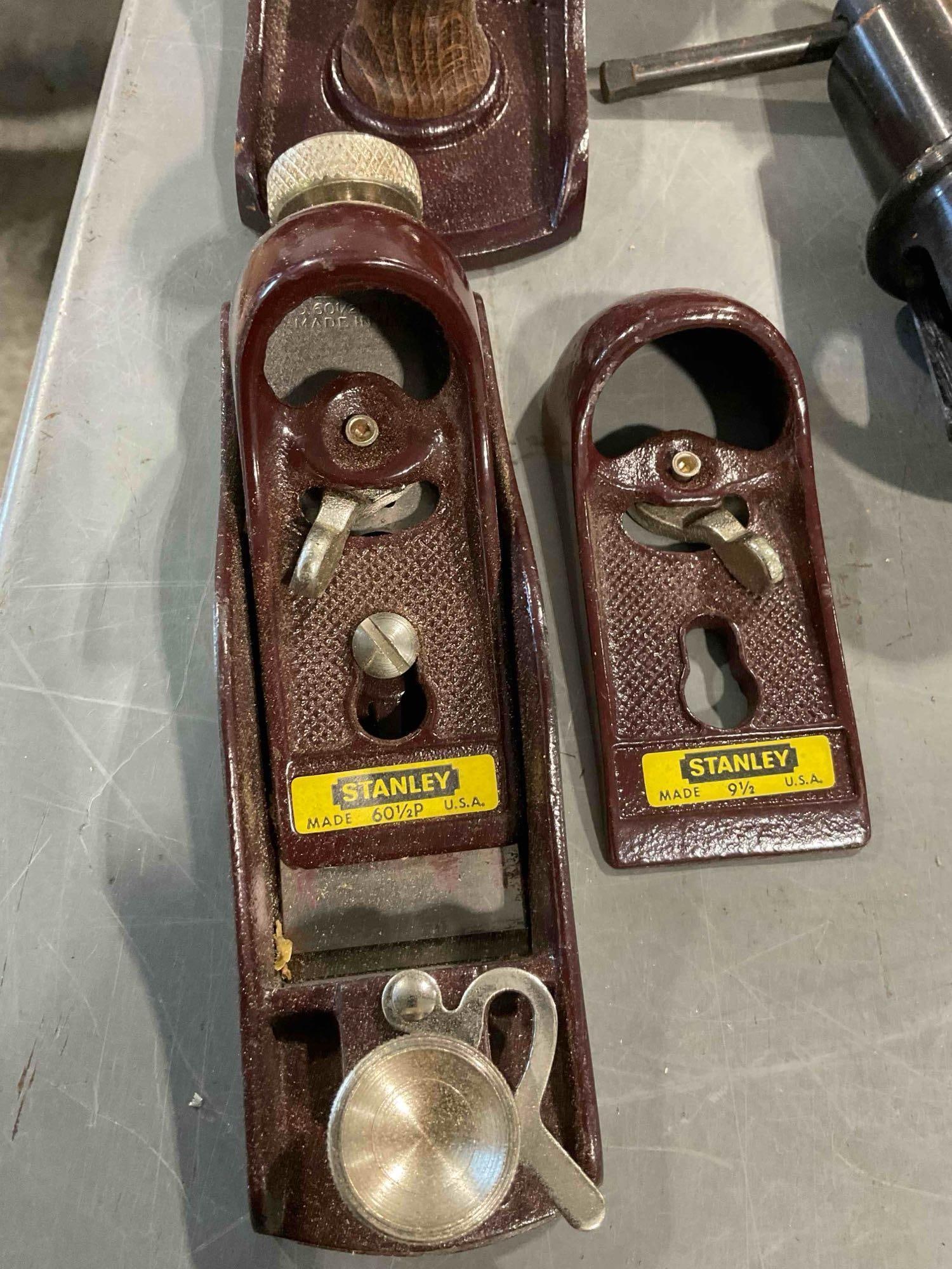 13 pcs Hand Tools & Supplies, incl. Stanley Block Planes, General Bench Block & More! See pics. - 5