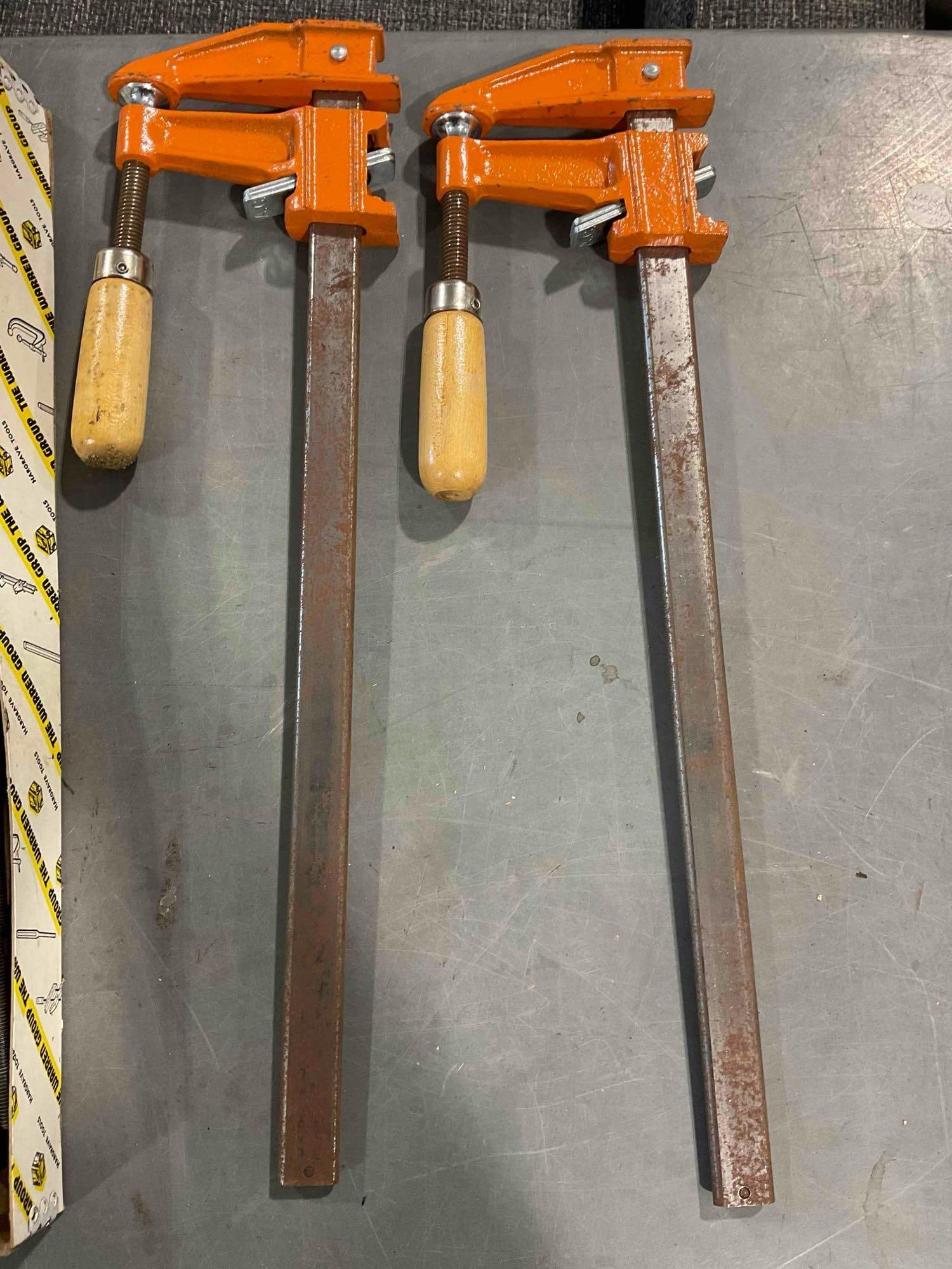 10 pcs Hand Tools & Supplies, incl. Vintage Jorgensen Steel Bar Clamps & Much More! See pics. - 4