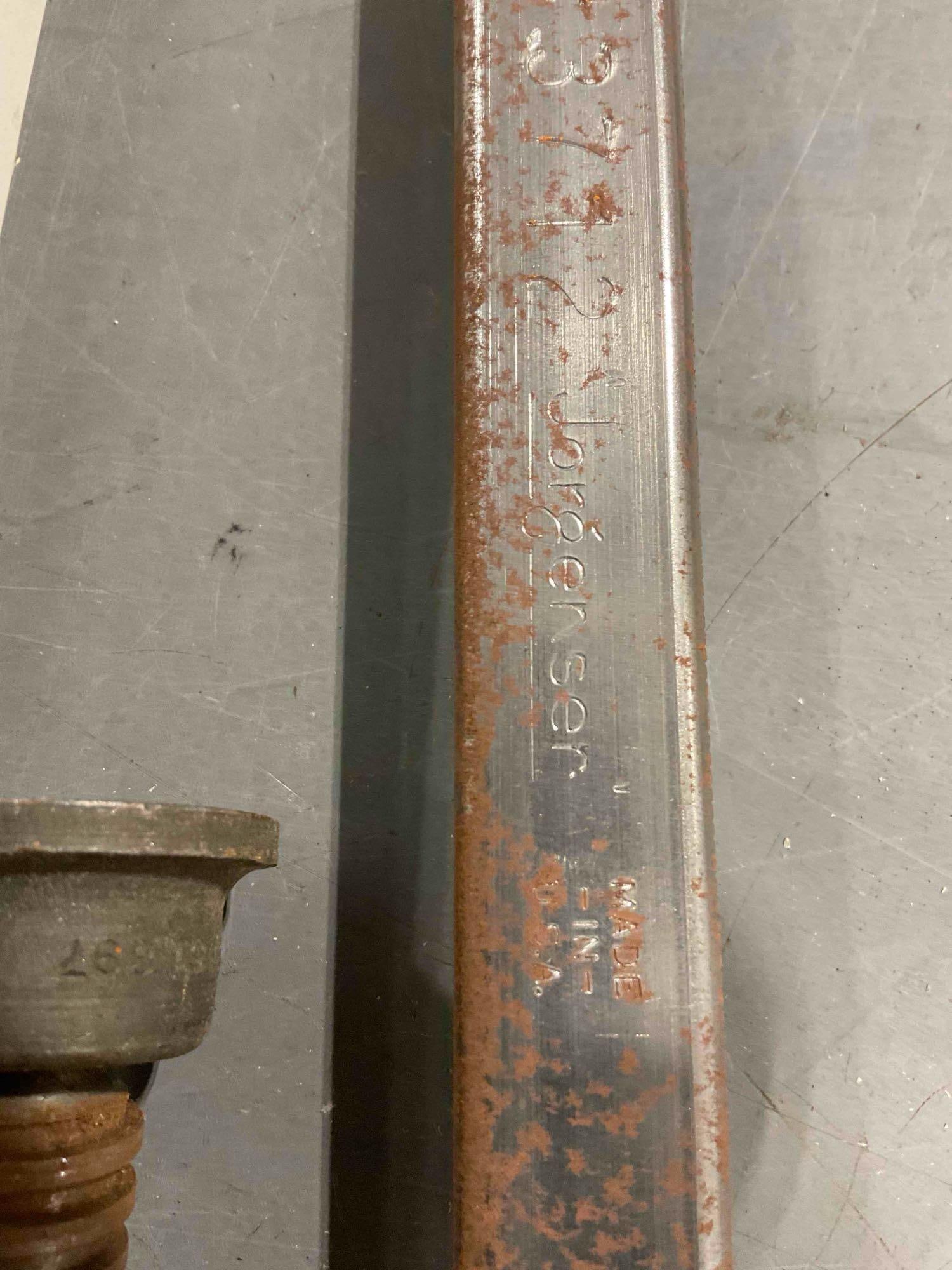 10 pcs Hand Tools & Supplies, incl. Vintage Jorgensen Steel Bar Clamps & Much More! See pics. - 8