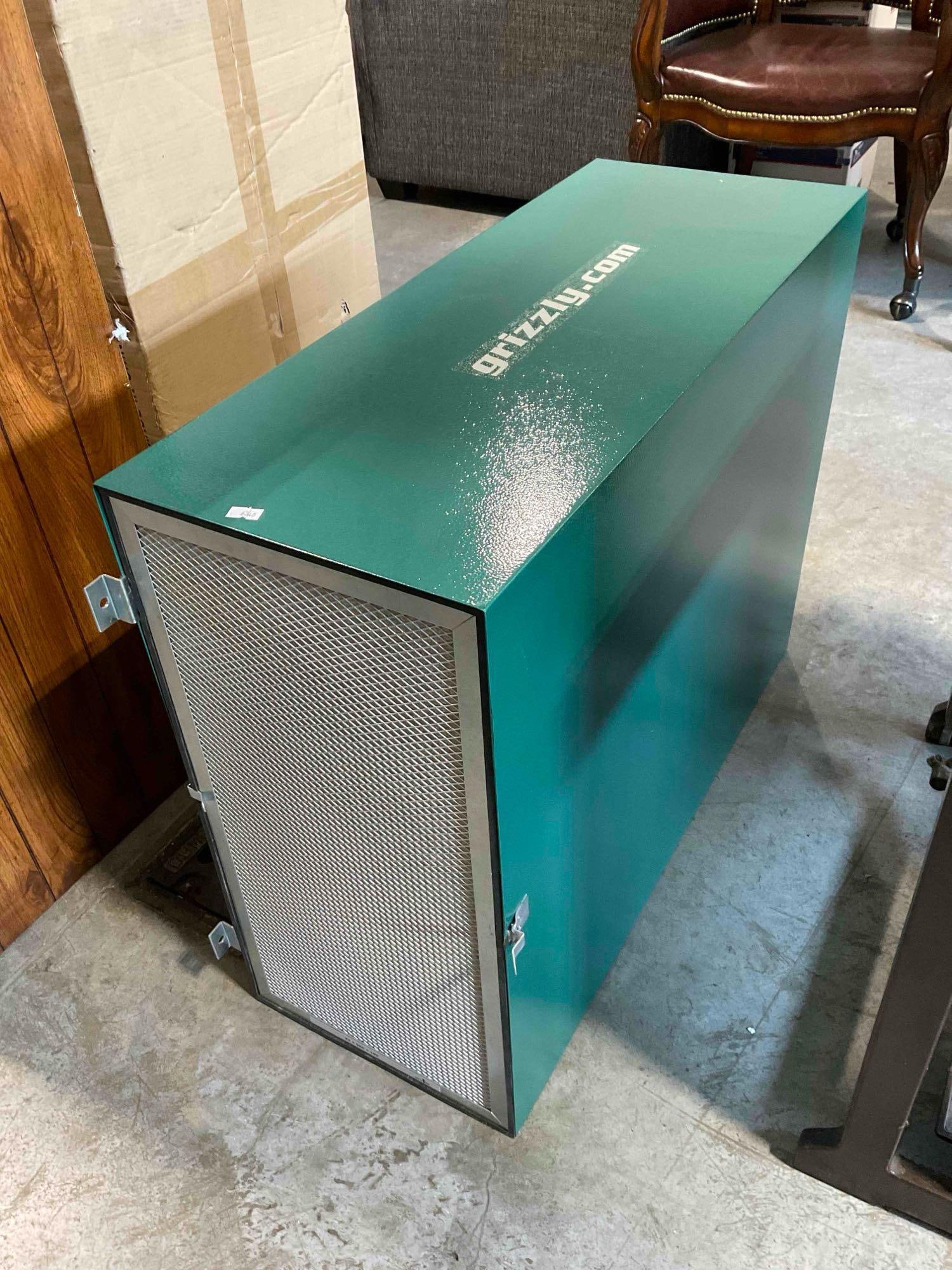 Grizzly Industrial Model G5955 Heavy Duty Hanging Air Filter. Tested, Works. Good Condition. - 2