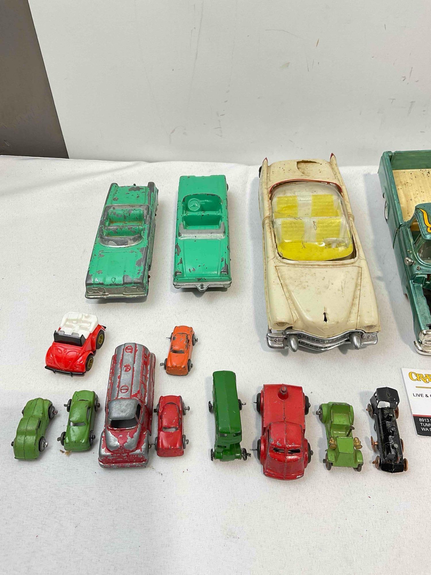 21 pcs Vintage Model Cars & More, incl. Die Cast Metal, Completed Plastic Kits & More! See pics. - 4