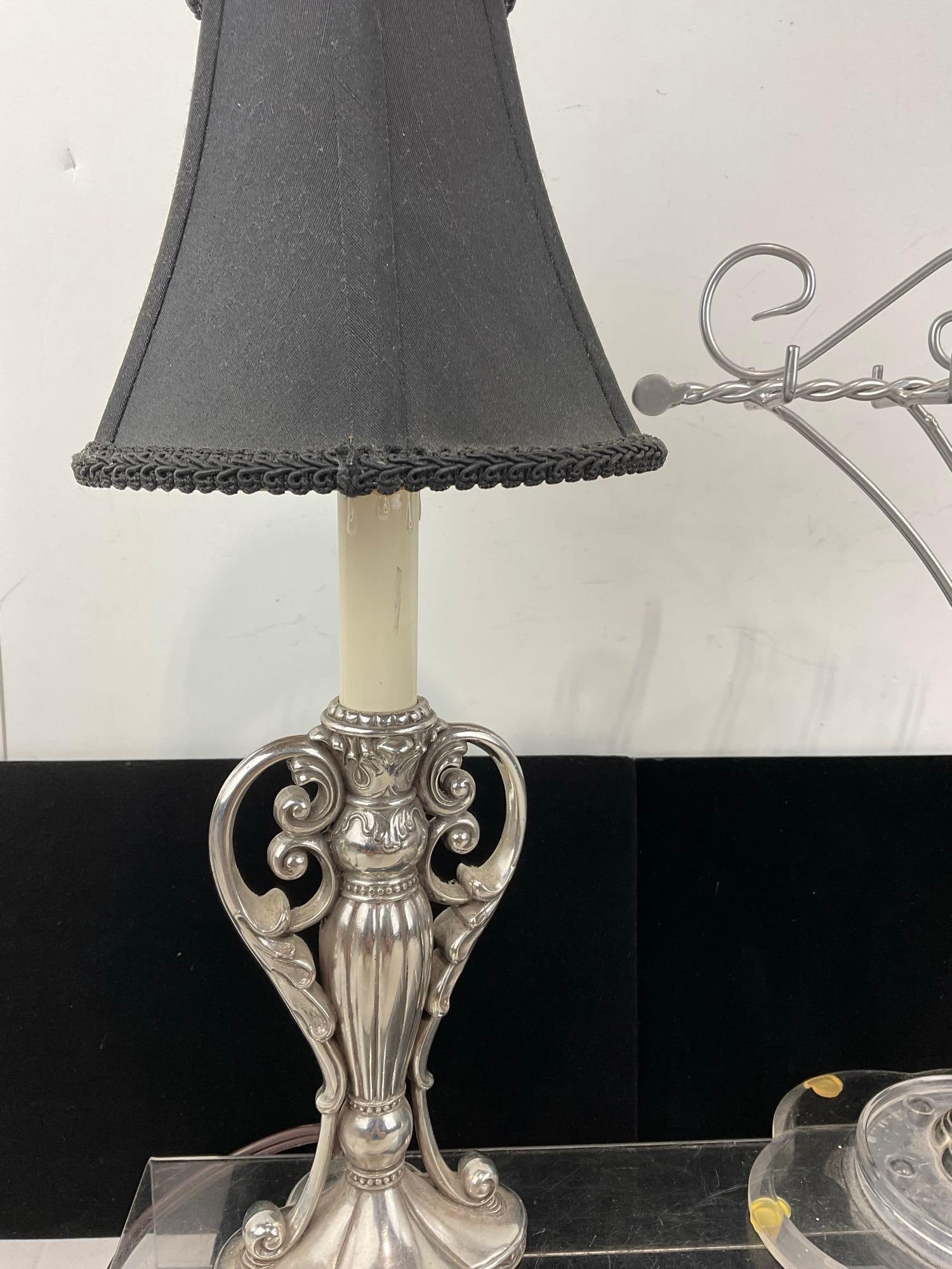 Brighton Jewelry Holder & Small Desk Lamp - 3