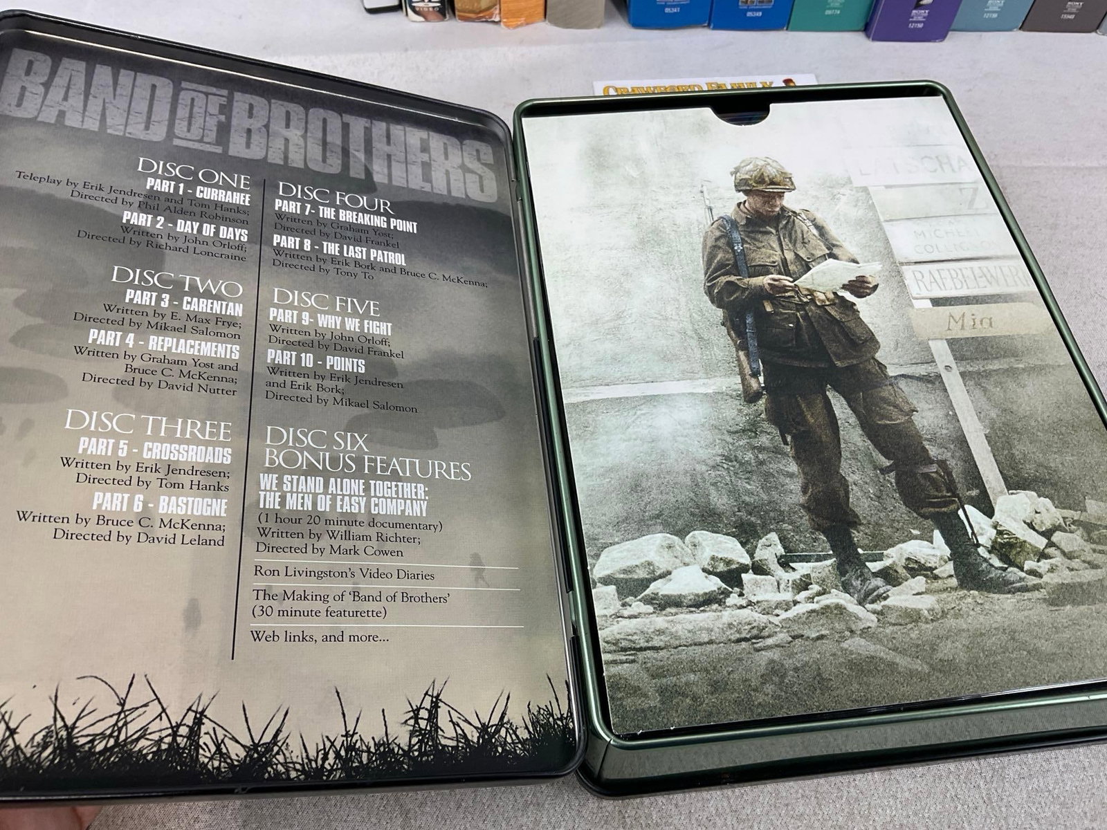 Band of Brothers, The Office seasons 1-5, Full Set of Seinfeld on DVD, & Back To The Future 1-3 - 4