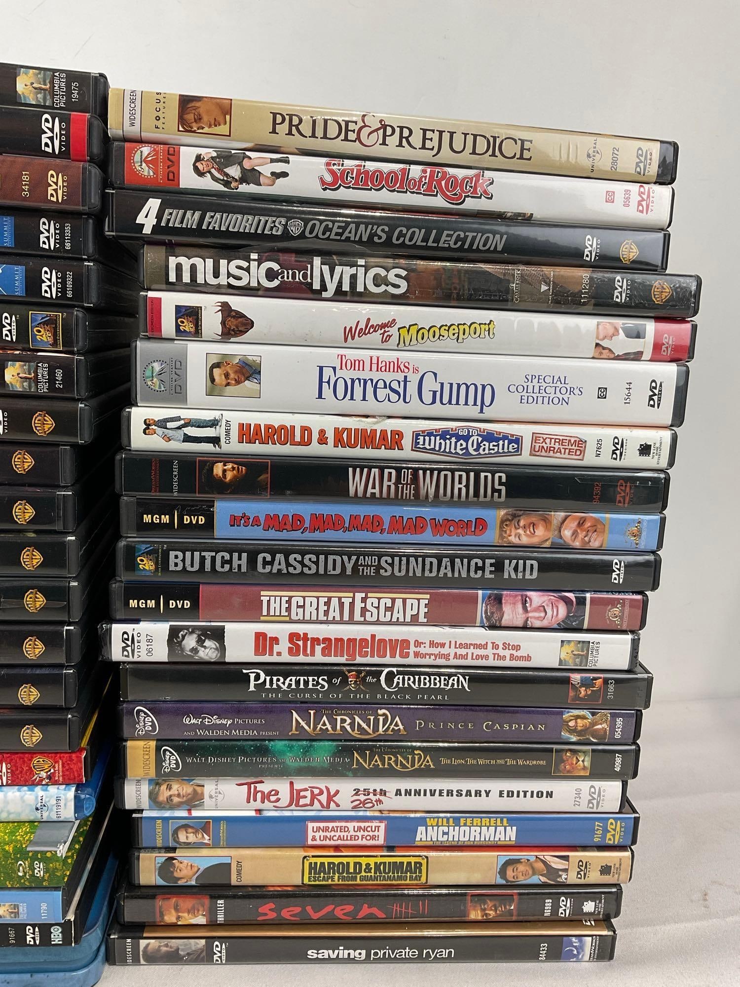 Set of 60+ DVDs, most Harry Potters, Comedies, Classics, & more - 4