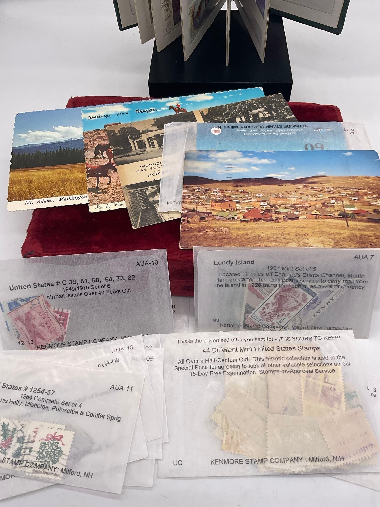 Collection of vintage and antique stamps incl a booklet of Russian/CCCP stamps - 5