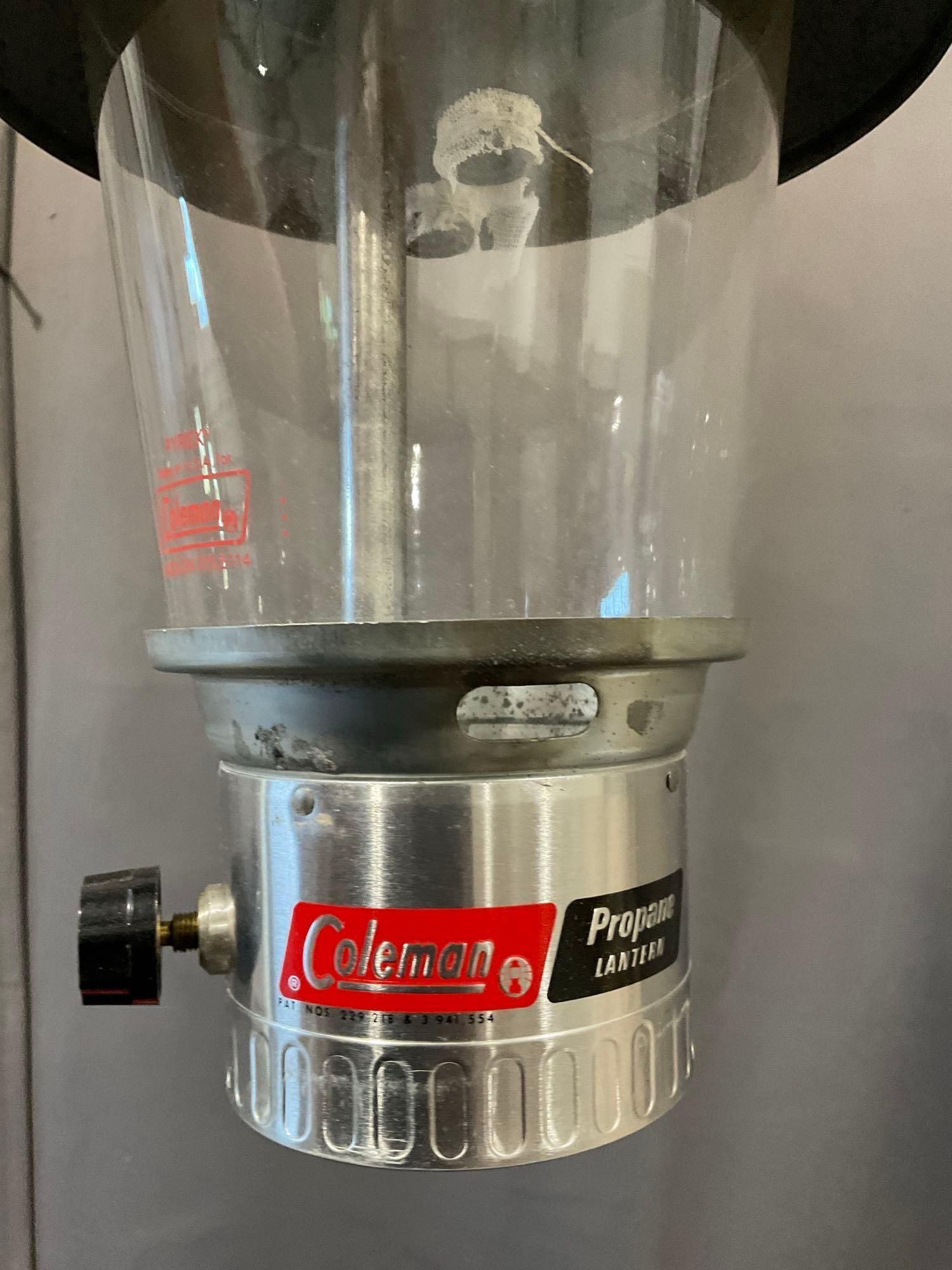 Coleman Propane Lantern model 5114 & Fluorescent Lantern model 5344-A703, w/original boxes - 4