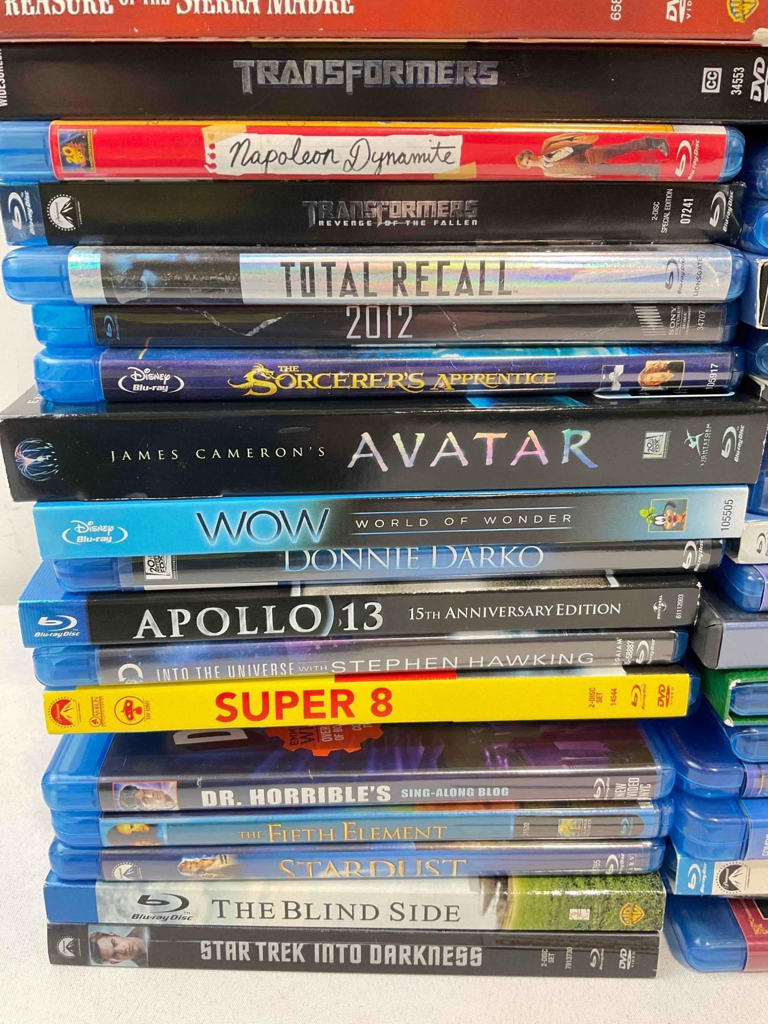 50 pcs DVD & BluRAY Movie & TV Show Collection, incl. Avatar, Twister, Star Trek & More! - 4