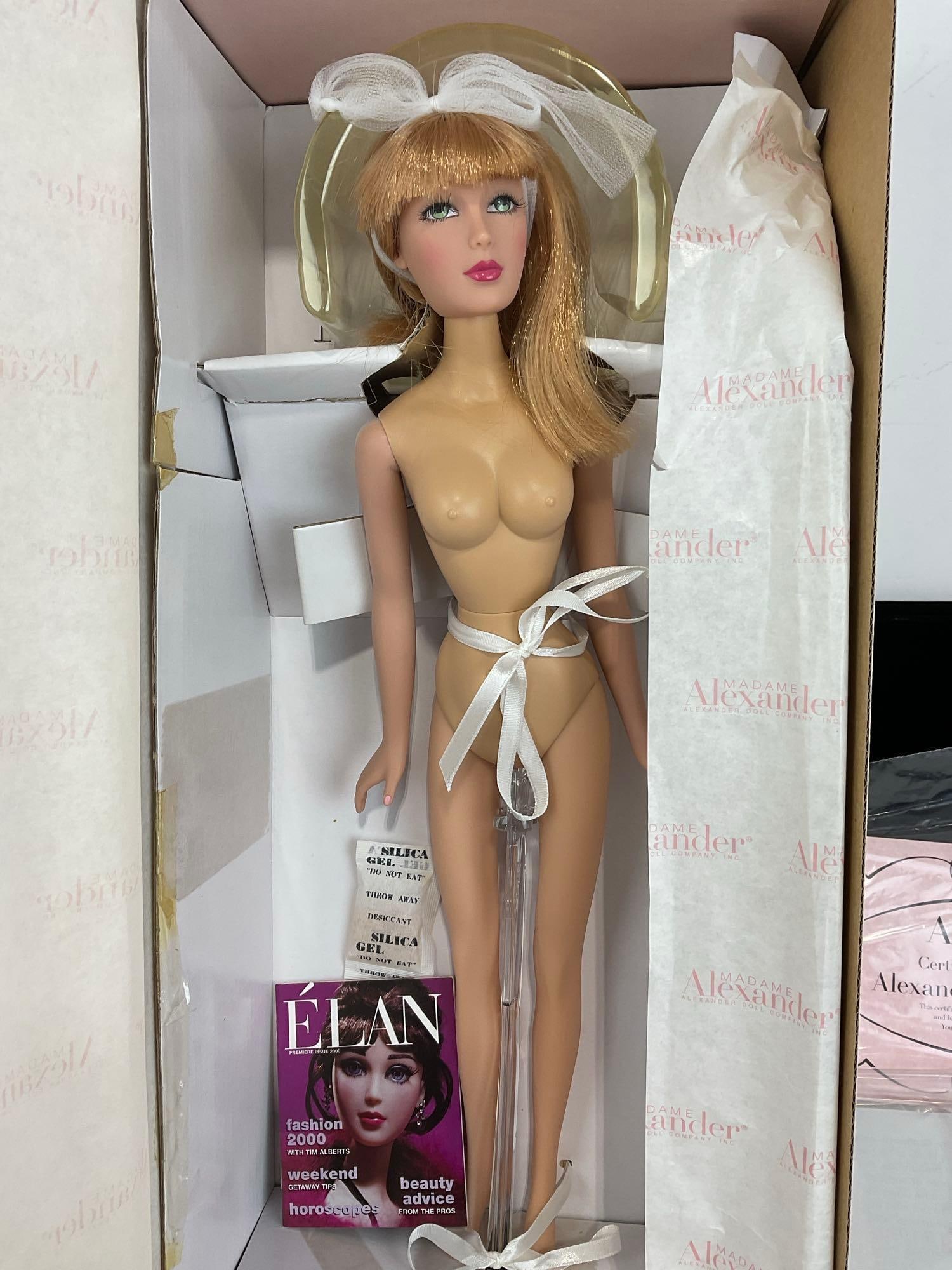 Madame Alexander Alexandra Fairchild Ford Doll, #d 1987/3150, 16 inch tall in original box w/COA - 2