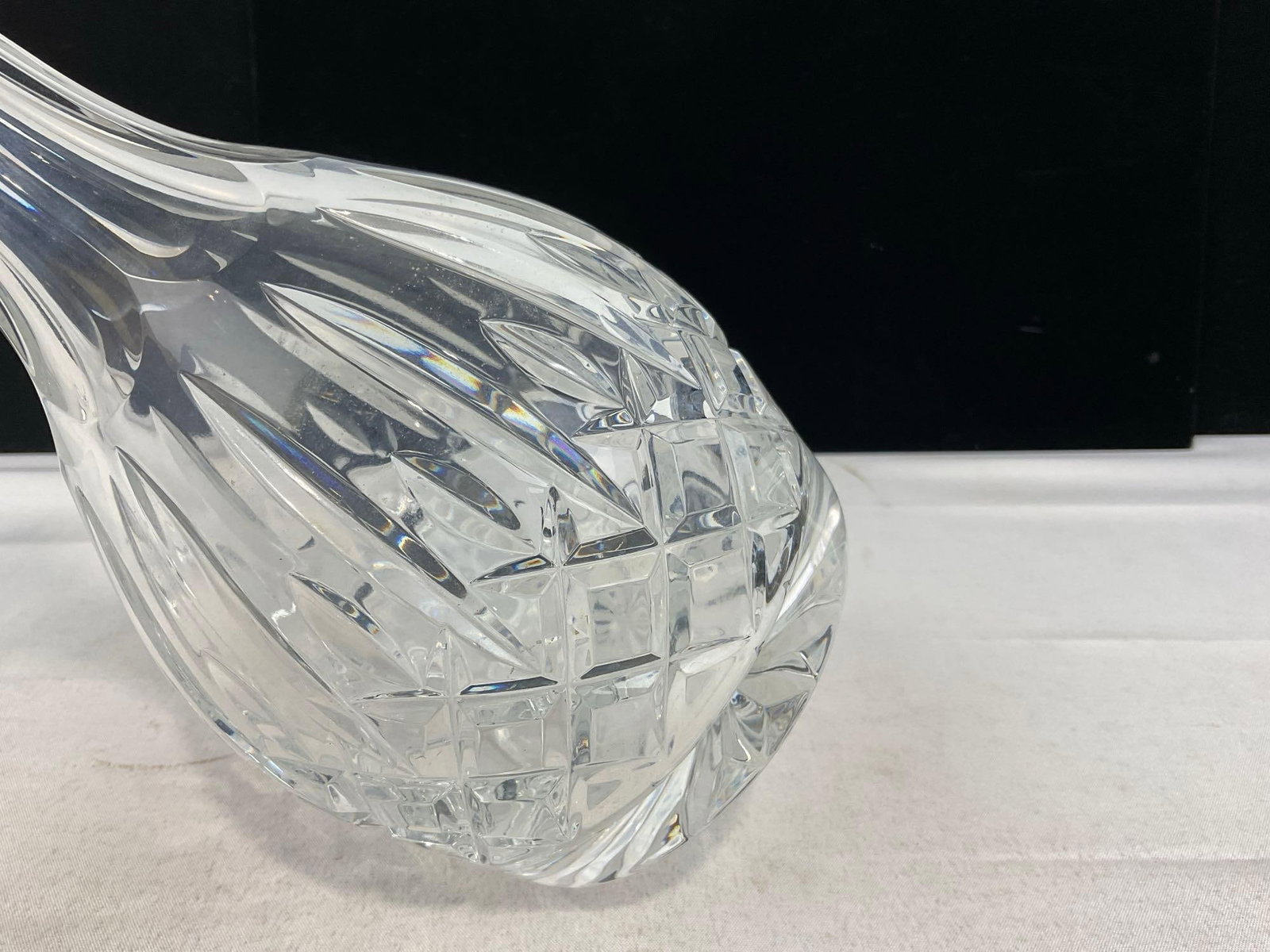 Cut Crystal Atlantis Crystal Decanter, 12 inches tall - 3