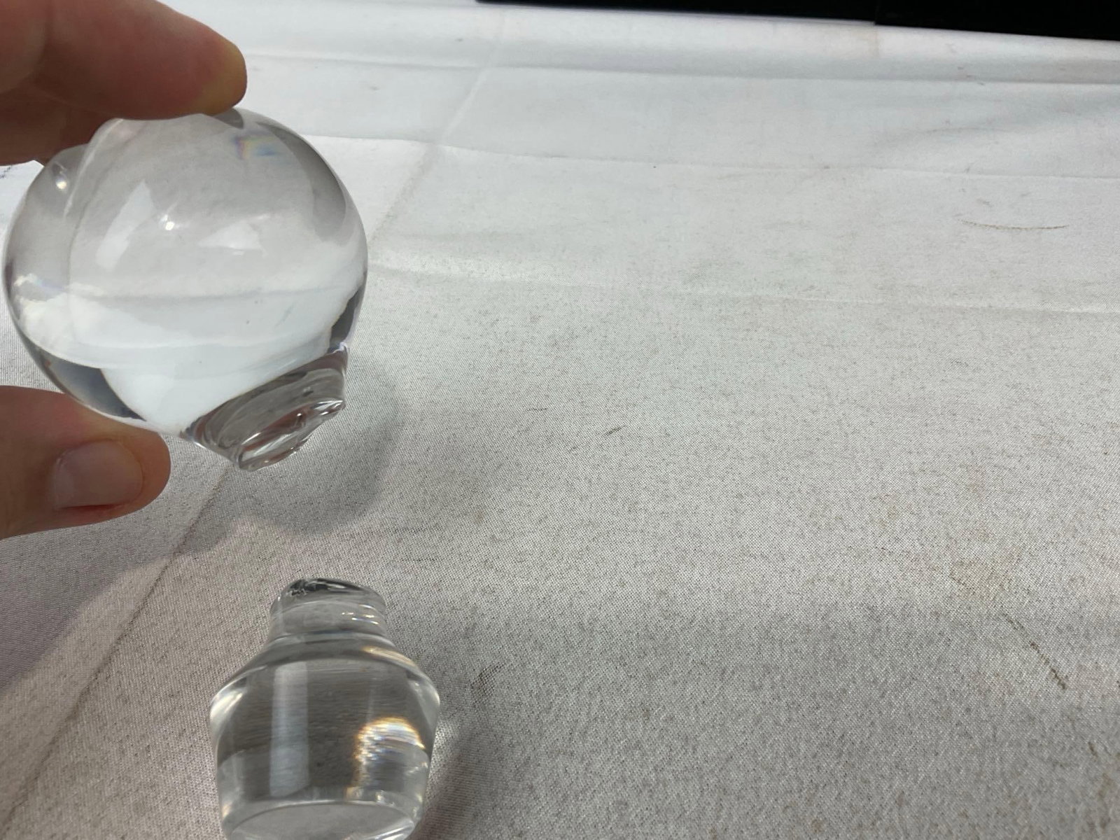 Cut Crystal Atlantis Crystal Decanter, 12 inches tall - 7