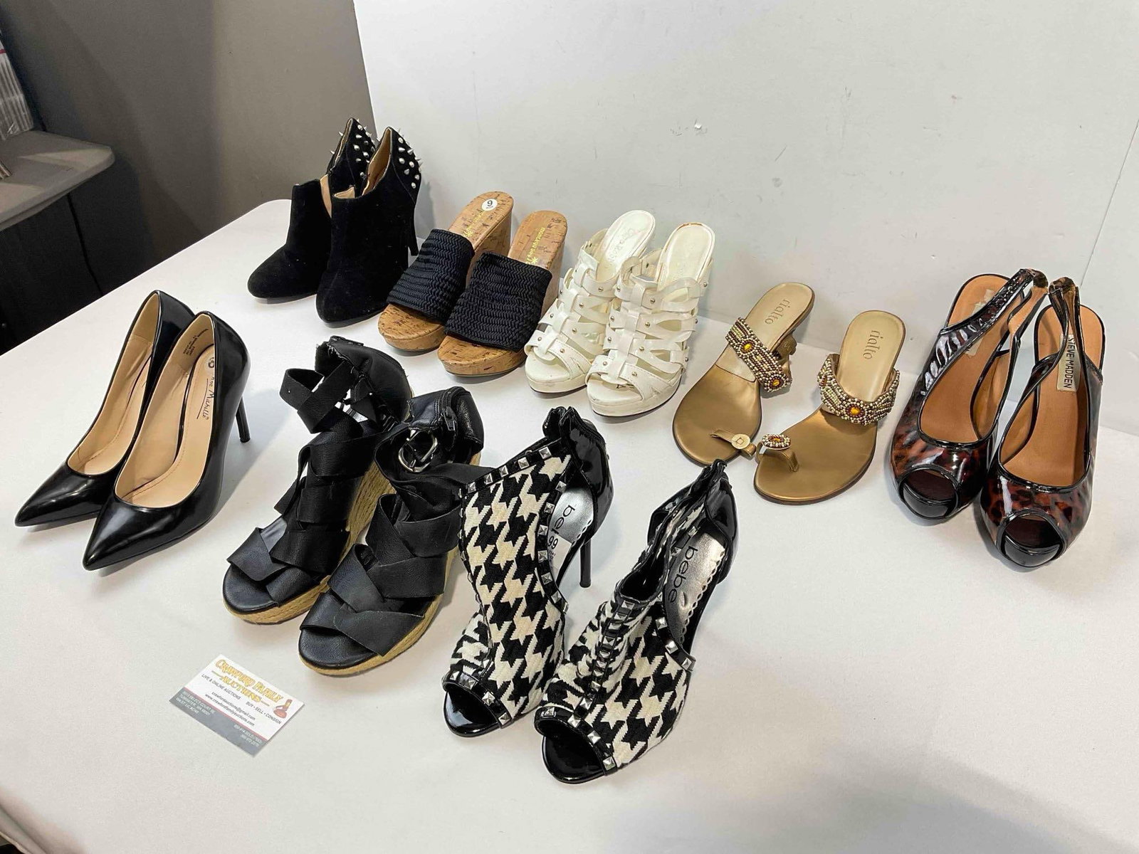 8 Pairs of US Women's 5.5-7 Shoes, incl. Bebe, Steve Madden, Anne Michelle & More! See pics. - 2