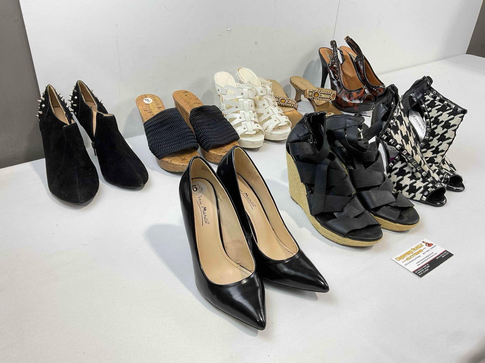 8 Pairs of US Women's 5.5-7 Shoes, incl. Bebe, Steve Madden, Anne Michelle & More! See pics. - 3