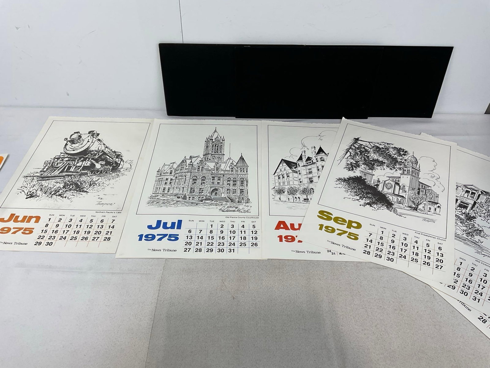 Variety of Artwork, Posters, Daumier, Lady Washington, & Calendars, Ivars 1970s Menu, 28x20 in - 6