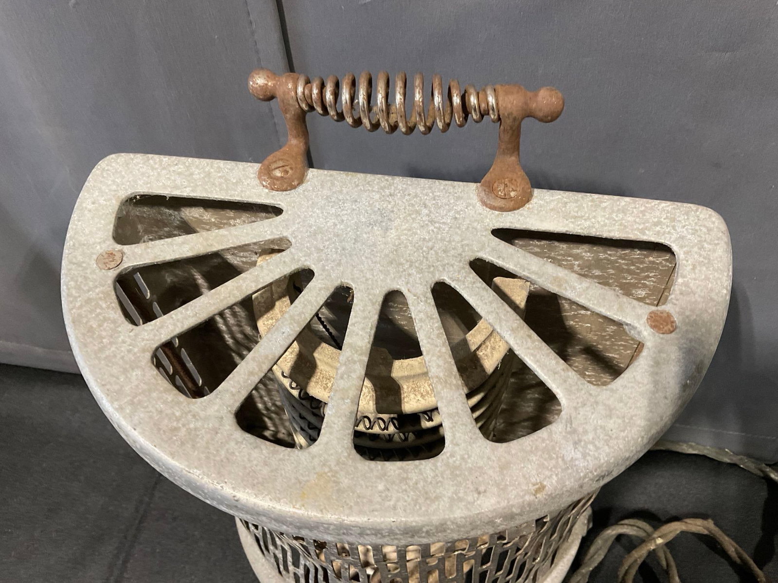 Early 20th Century Centawatt Wesix Heater, untested, sold as is, 17h x 10w x 8d inches - 2