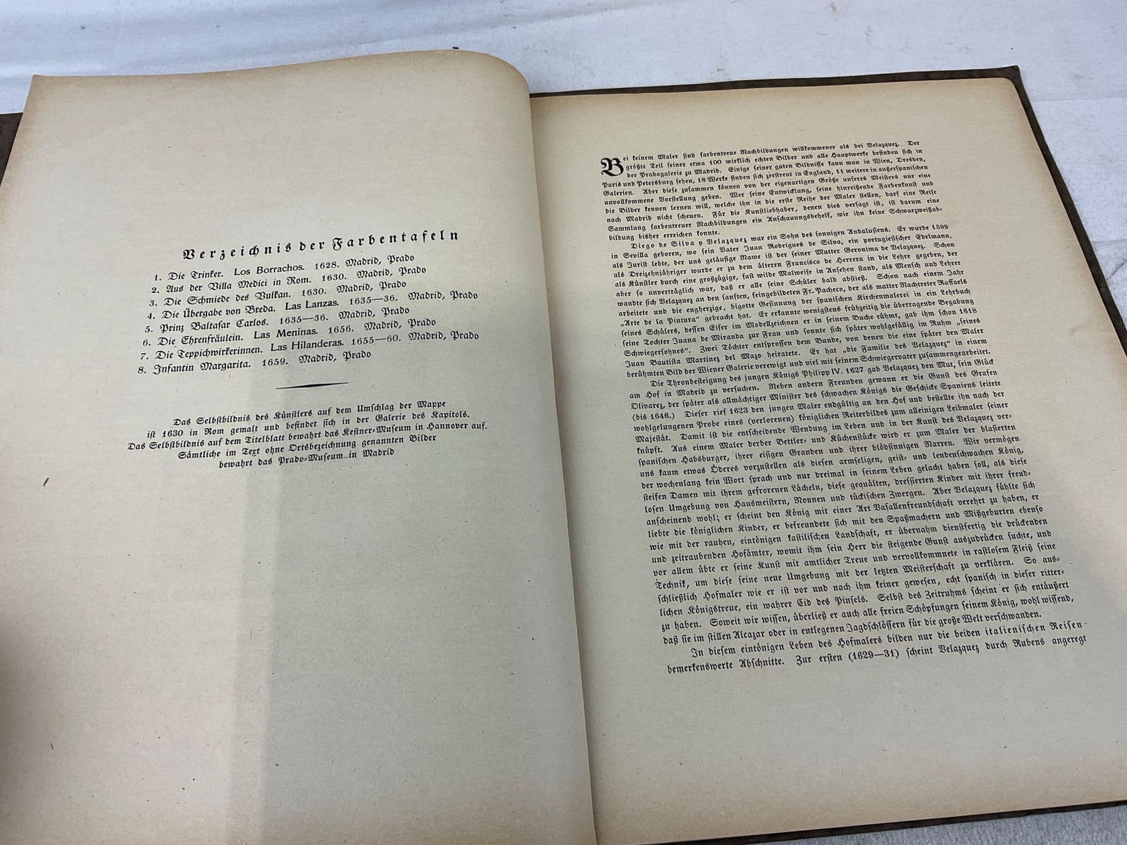 Velazquez Art Portfolio in German, Set of 12 Prints of Amberg, Scheffels Der Trompeter von Sakkin... - 10