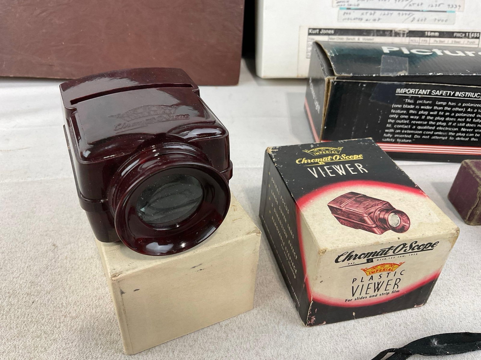 Kodak EK6 Instant Camera, Film Reels, Album of Vintage Vinyl, Photography Acces. Quicksnap Camera - 9