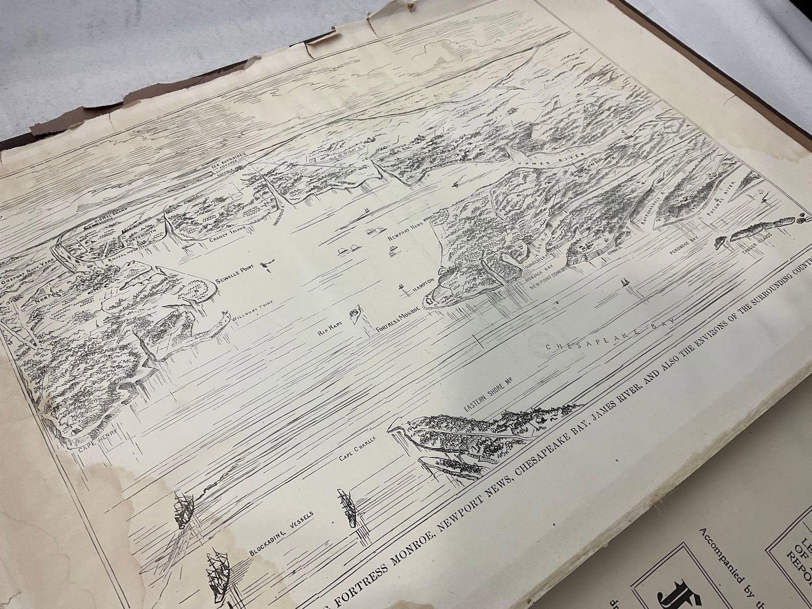 Antique Book, Portfolio of War & Nation.. by General Marcus J. Wright, w/lovely etchings inside - 4