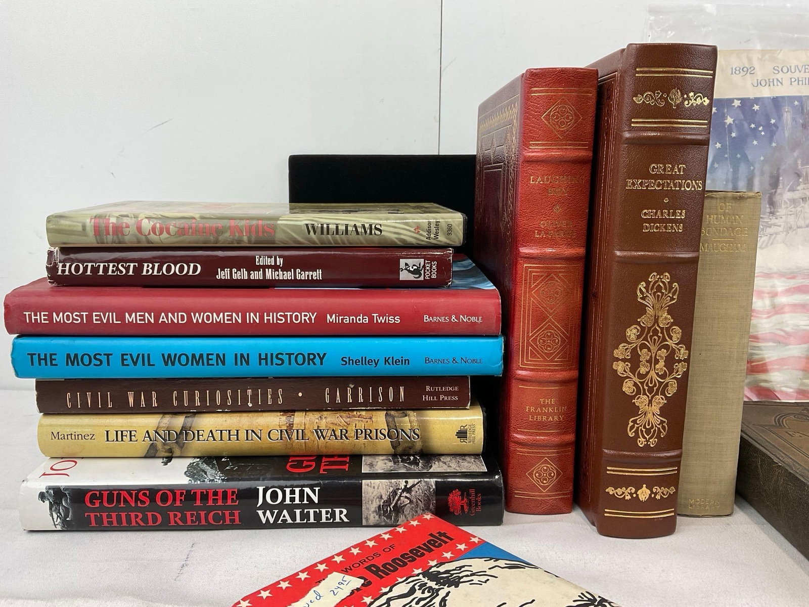 John Philip Sousa Pamphlet, Antique Photo, Handful of Books w/Great Expectations by Charles Dicke... - 2