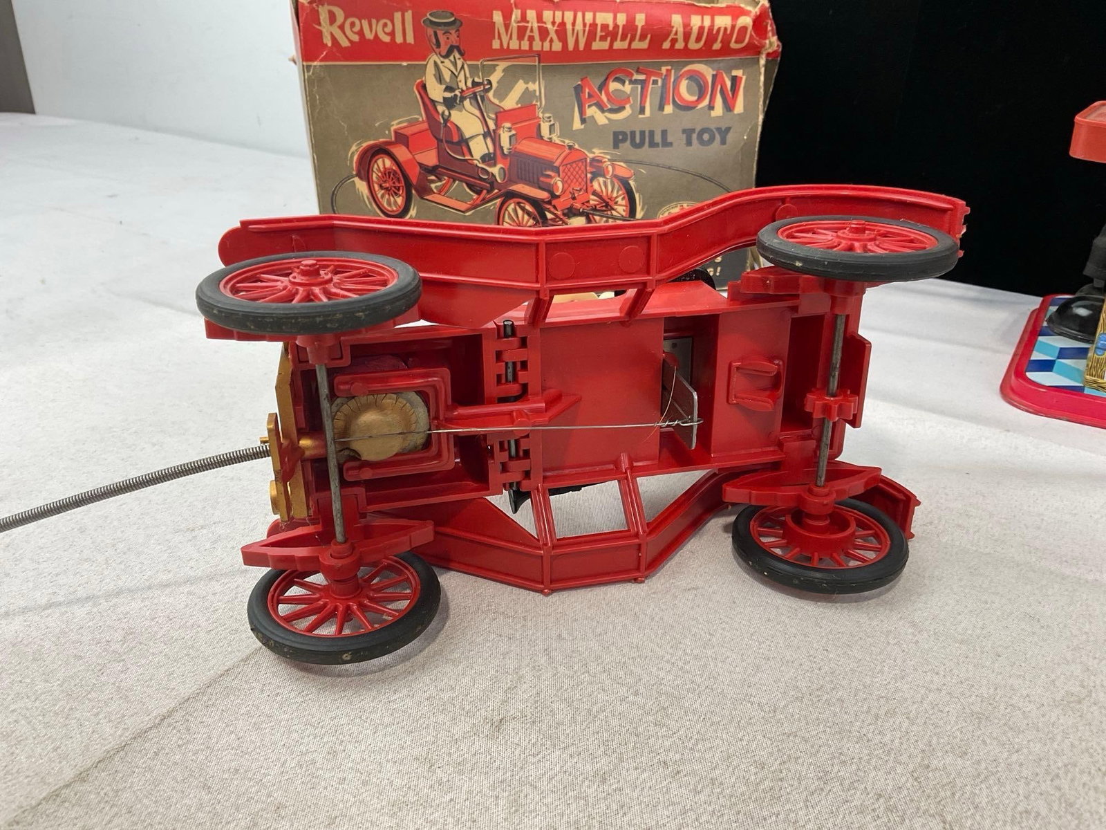 Revell Maxwell Auto Action Pull Toy, Bartender, Drinking Panda, & Tivvy Crow by Trustee Savings B... - 4