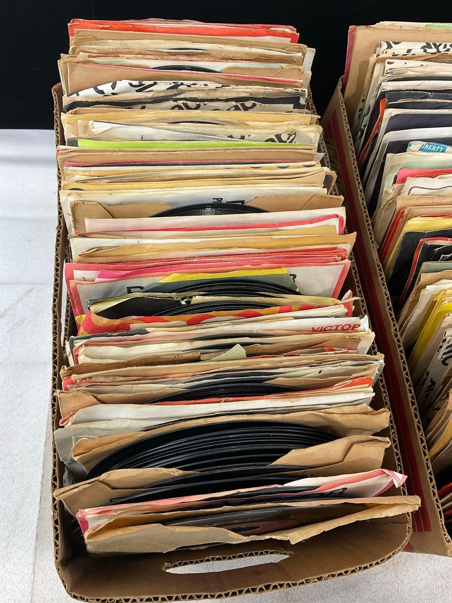 Collection of Vinyl 45 Records, Roughly 120-150 pieces, Blues, Jazz, and more - 2