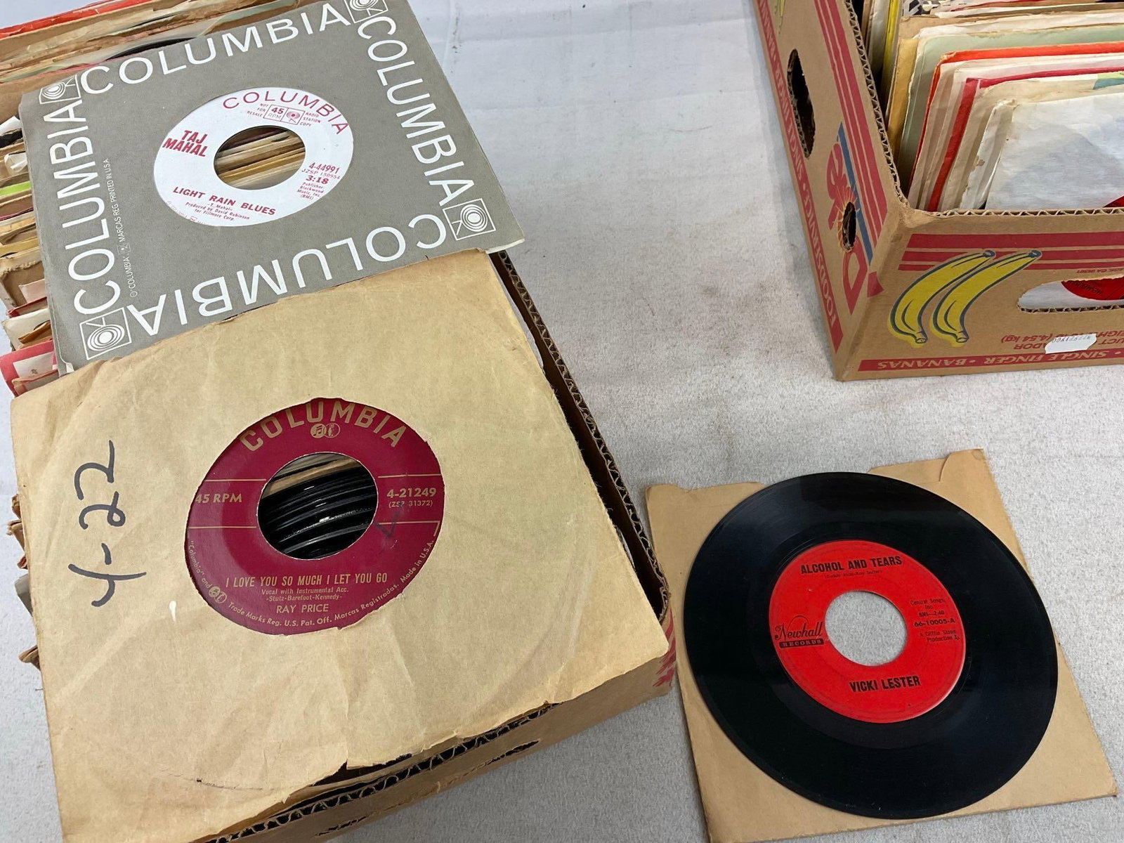 Collection of Vinyl 45 Records, Roughly 120-150 pieces, Blues, Jazz, and more - 4