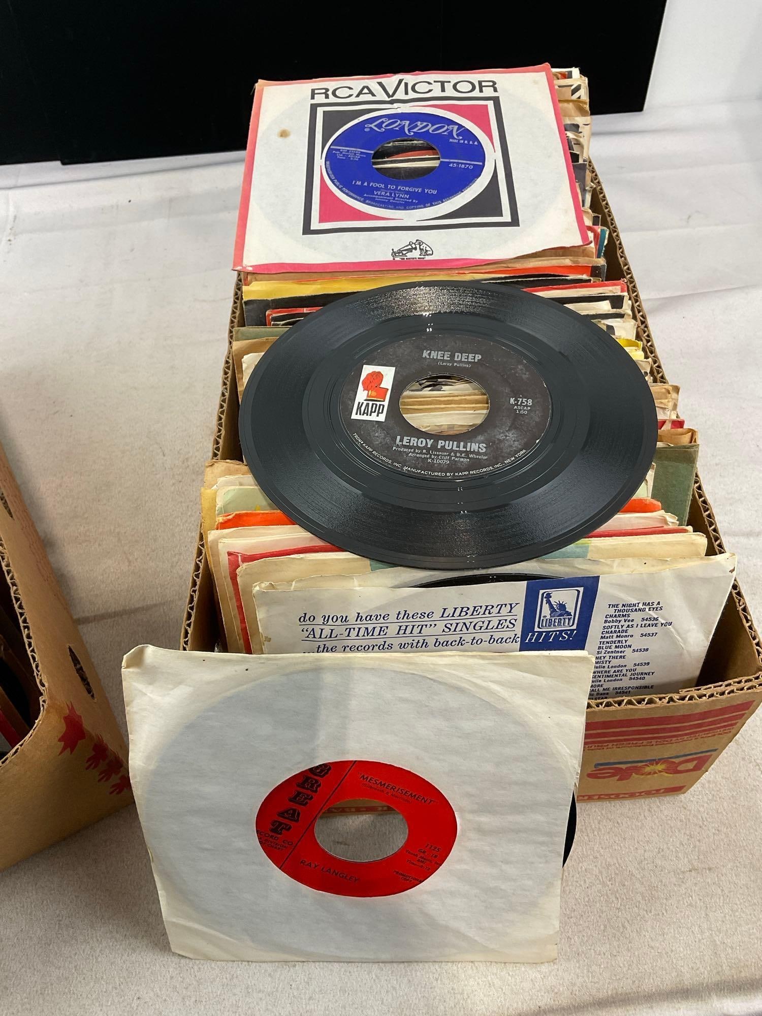Collection of Vinyl 45 Records, Roughly 120-150 pieces, Blues, Jazz, and more - 5