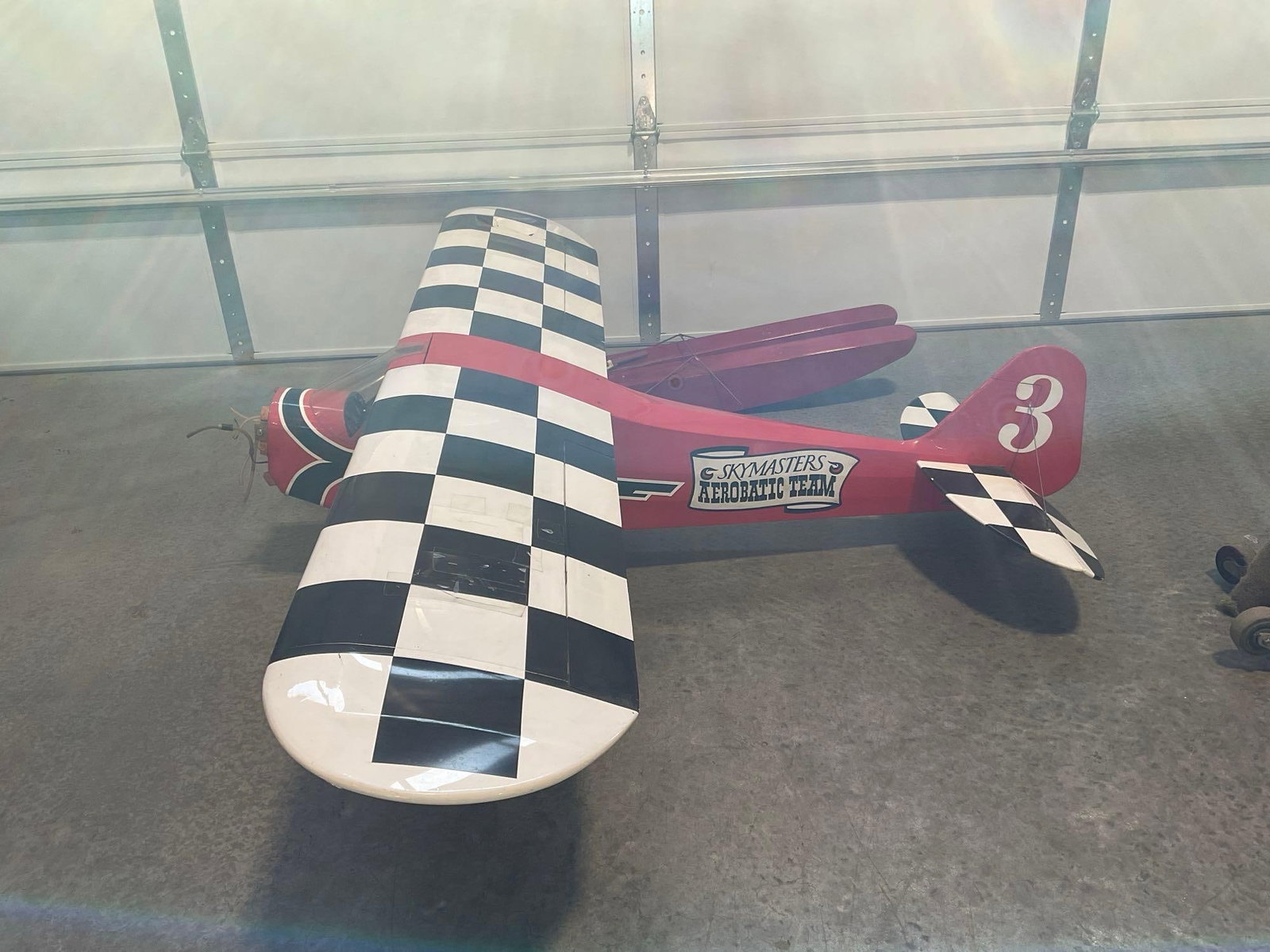 Telemaster RC Airplane, + Seaplane add on, w/unattached OS FS-120 Surpass 4 Stroke Glow Engine, 2...: The plane models included engines that were working 1+ years ago. All from the same collection. Appears to be in good shape. The piece measures approx 20h x 90w x 60d inches. See pics.