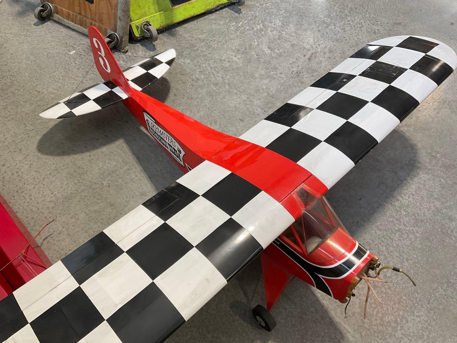 Telemaster RC Airplane, + Seaplane add on, w/unattached OS FS-120 Surpass 4 Stroke Glow Engine, 2... - 6