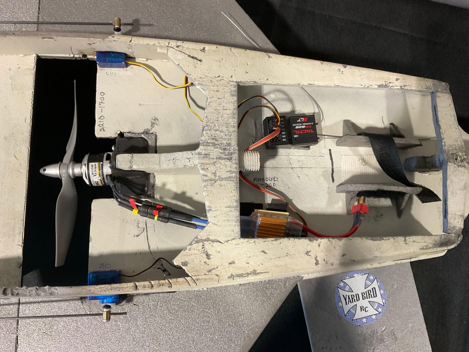 Foam US Jet RC Airplane, w/Motralfly KV1700 Motor, needs battery, see pics - 5