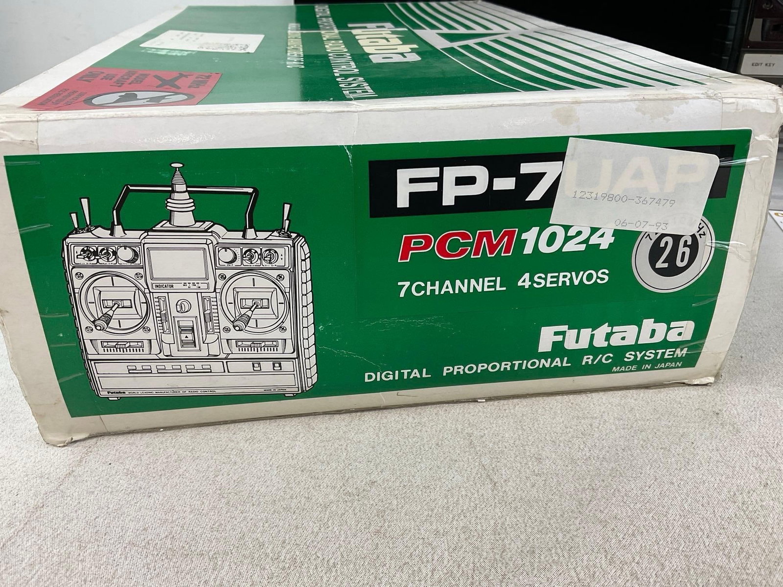 Futaba FP-T7UAP Super Controller, tested & working, w/original box - 2