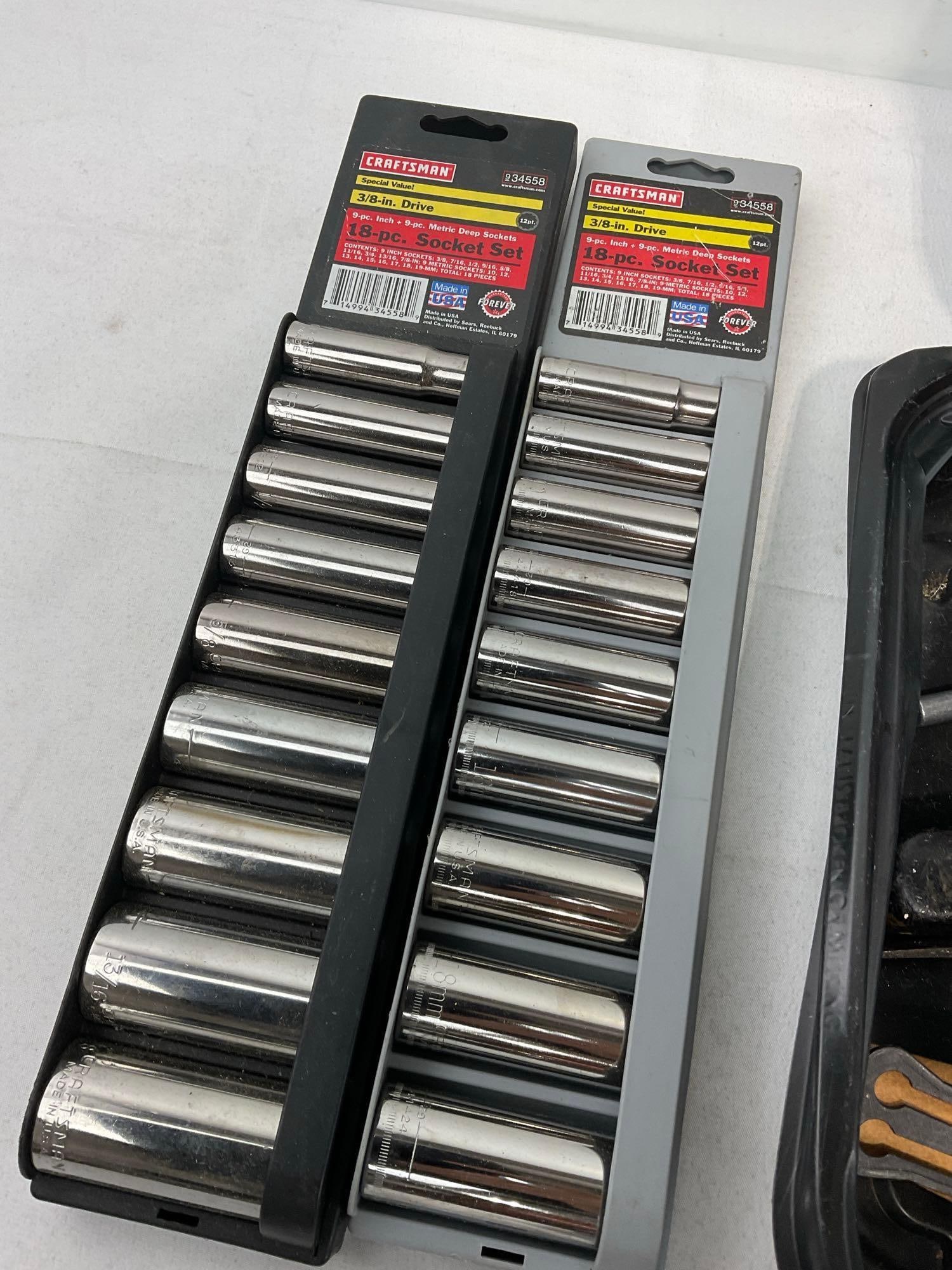 Craftsman Socket Set, Assorted Tools, Screwdrivers, Hammers, Pliers, & more - 2