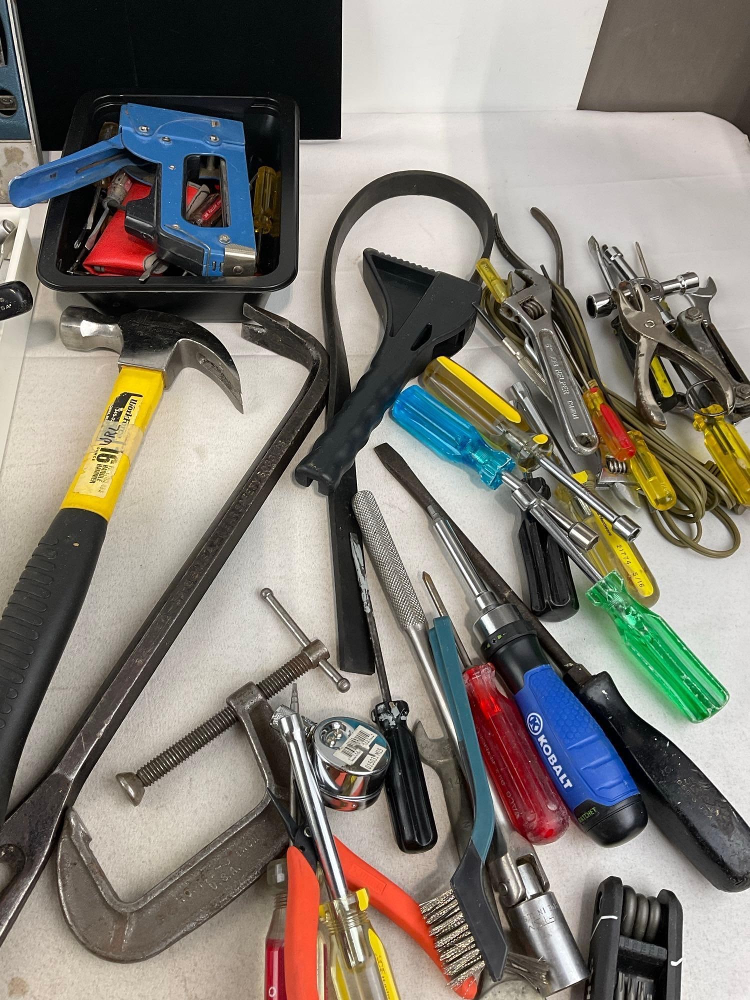 Craftsman Socket Set, Assorted Tools, Screwdrivers, Hammers, Pliers, & more - 5