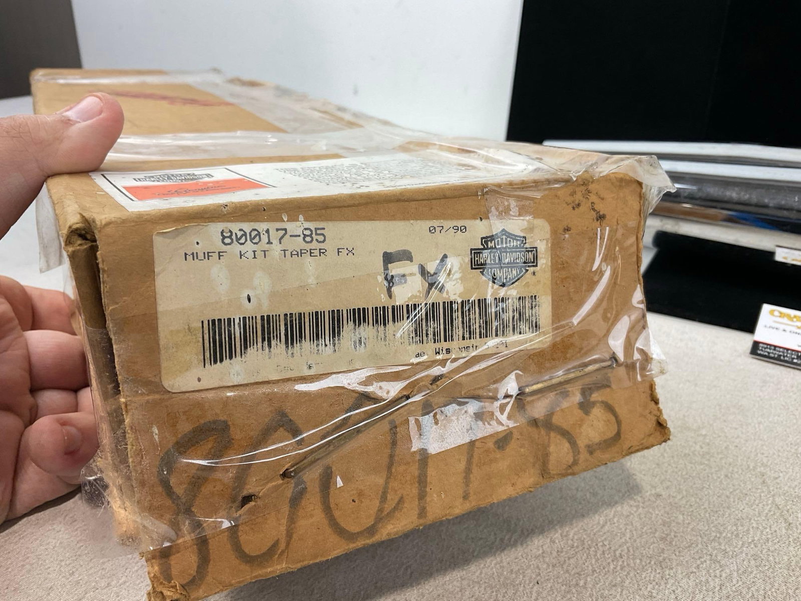 Vintage Harley Davidson Muffler Taper Kit, Used, looks to be in original box, model 80017-85 - 3