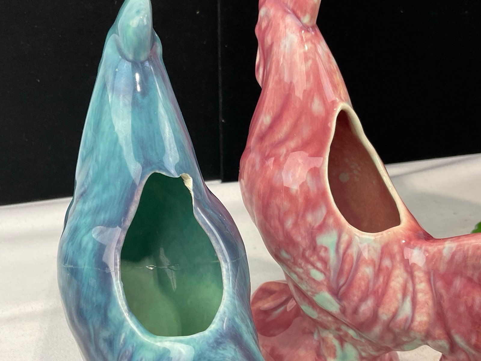 Selection of 11 Ceramic Turkeys, Chickens, Salt & Pepper Shakers, Planters, Figurines & more - 5