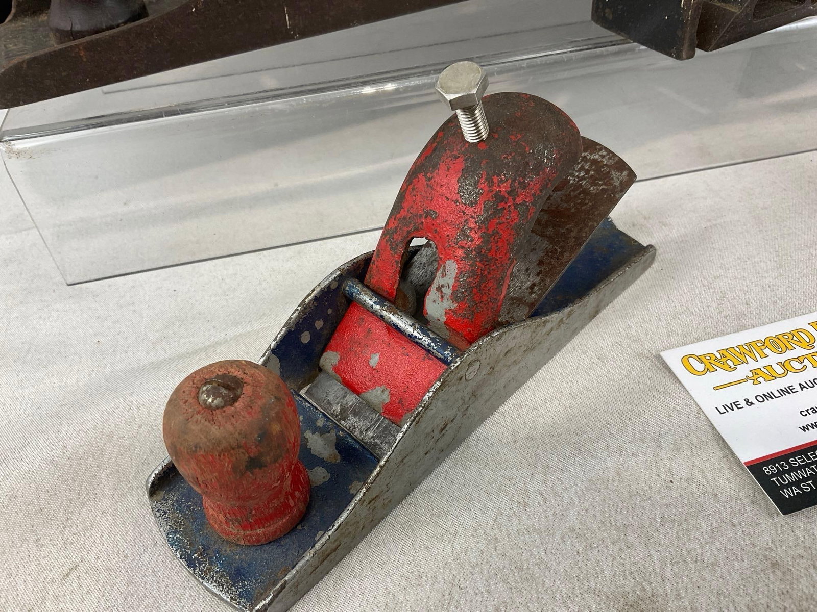 4 Woodworking Planes, Stanley 9 1/2 Low Angle, Stanley No.5 w/Lakeside lock, & Stanley no.78 Duplex - 2